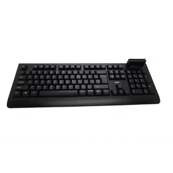 Acer AKW320 Ενσύρματο Πληκτρολόγιο με Αναγνώστη Smartcard, US-International-Layout, Μαύρο