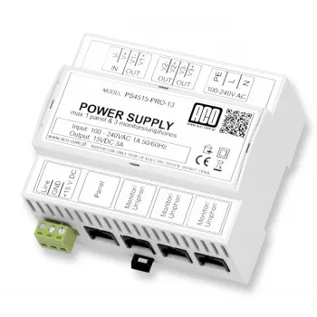 ACO PS45-15-PRO-13 Τροφοδοτικό Βίντεο DIN 15V, 3A