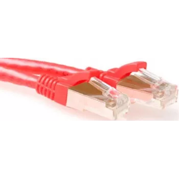 ACT 1,50m Cat6a S/FTP PiMF κόκκινο καλώδιο patch IB5051