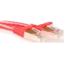 ACT 1,50m Cat6a S/FTP PiMF κόκκινο καλώδιο patch IB5051