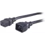 ACT Advanced Cable Technology C19 σε C20 καλώδιο τροφοδοσίας 1,2m Μαύρο AK5086