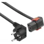 ACT AK5257 Καλώδιο τροφοδοσίας Μαύρο 3 m CEE 7/7 σε C13 υποδοχή