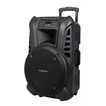 ACTIVE KEY Ενεργό ηχείο με 2 ασύρματα μικρόφωνα UHF, SD, Bluetooth, FM, USB, 60 Watt