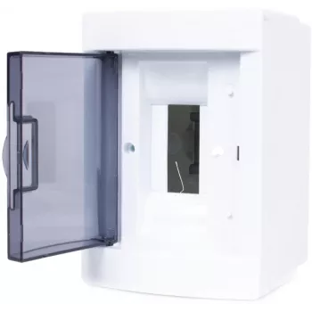 ADELID RM-NT-02T επιτοίχιο κουτί διανομής, 2 μονάδες, IP40, διαφανής πόρτα