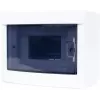 ADELID RM-NT-06T Επίτοιχος Κατανεμητής, 6 Modules, 1 Σειρά, IP40, Λευκό/Γκρι