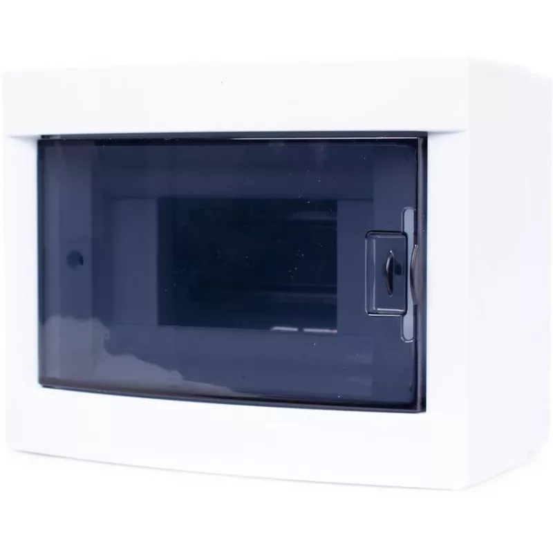 ADELID RM-NT-06T Επίτοιχος Κατανεμητής, 6 Modules, 1 Σειρά, IP40, Λευκό/Γκρι