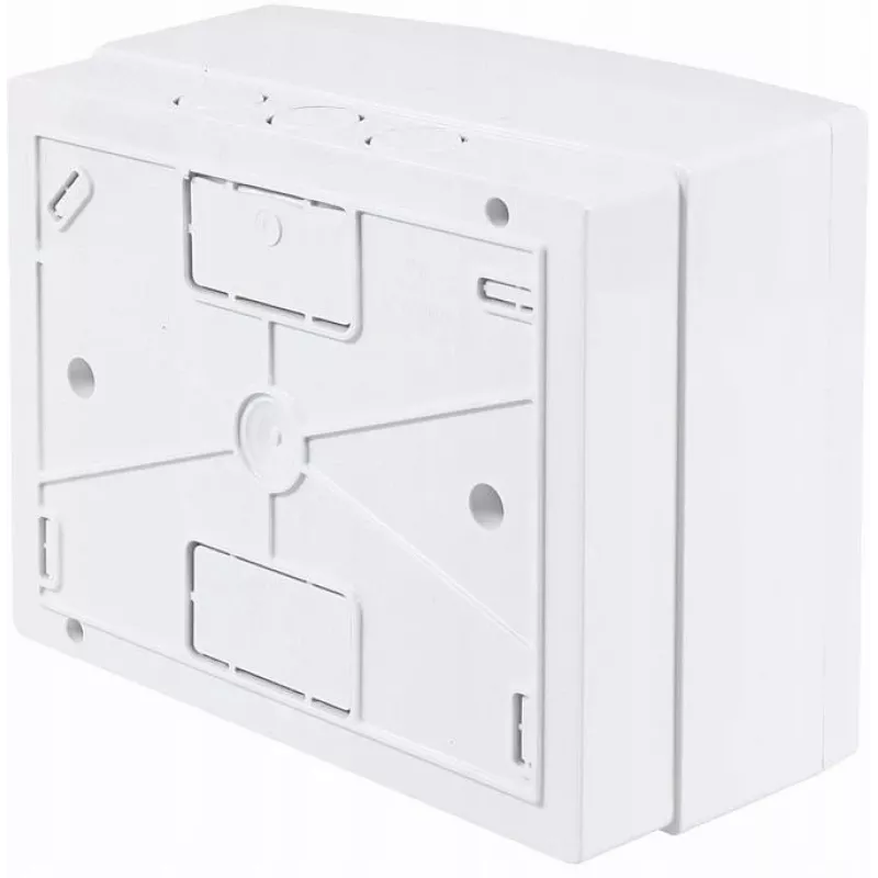 ADELID RM-NT-06T Επίτοιχος Κατανεμητής, 6 Modules, 1 Σειρά, IP40, Λευκό/Γκρι