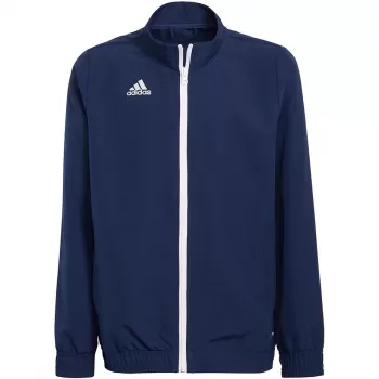 adidas Entrada 22 μπουφάν παρουσίασης νεανικό Navy μπλε H57482