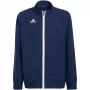adidas Entrada 22 μπουφάν παρουσίασης νεανικό Navy μπλε H57482