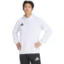 adidas Entrada 26 ανδρικό hoodie λευκό M