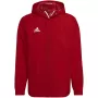 adidas ανδρικό Entrada 22 αδιάβροχο μπουφάν κόκκινο IK4009