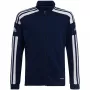 adidas Squadra 21 προπονητικό φούτερ με φερμουάρ Navyblau Junior 116