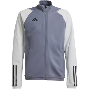 adidas Tiro 23 Competition Προπονητικό φούτερ Team Γκρι Τέσσερα/Μαύρο