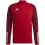 adidas Tiro 23 Competition Training Top ανδρικό Team Power Red/λευκό
