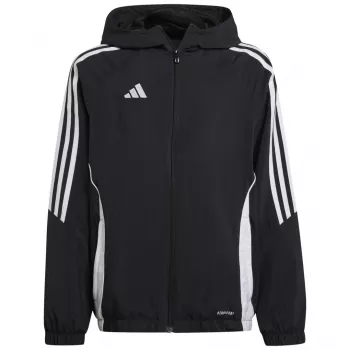 adidas Tiro 24 παιδικό αθλητικό μπουφάν προπόνησης μαύρο 128 cm