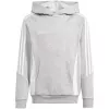 adidas Tiro 24 Sweatshirt με κουκούλα Ανοιχτό γκρι μελανζέ Νεανικό 140cm