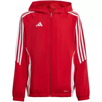 adidas Tiro 24 Παιδικό Αθλητικό μπουφάν Κόκκινο/Λευκό 164cm