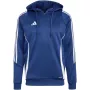 adidas Tiro 24 αθλητικό μπουφάν προπόνησης με κουκούλα μπλε IR9398