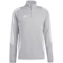 adidas Tiro 24 αθλητικό μπουφάν προπόνησης γκρι/λευκό IS1041 M