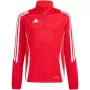 adidas Tiro 24 παιδικό μπουφάν προπόνησης κόκκινο 128cm
