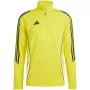 adidas Tiro 24 προπονητικό τοπ κίτρινο sweatshirt IS1043 S