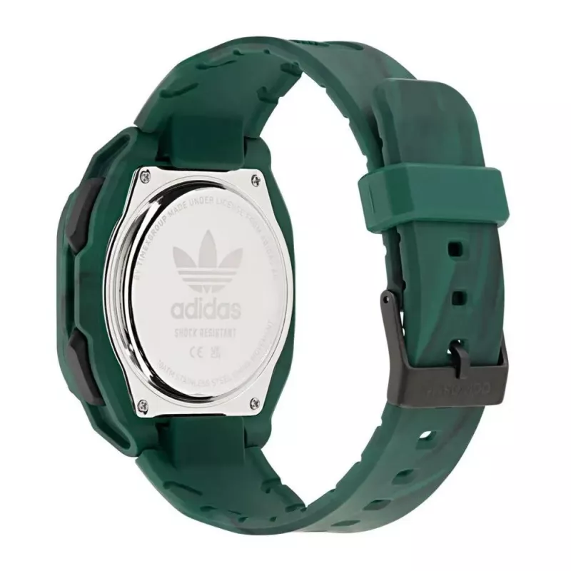 Adidas unisex ψηφιακό ρολόι AOST23573 45mm μαύρο