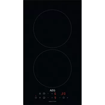 AEG IKB32300CB Επαγωγική Εστία 2 Ζωνών, Touch Control, PowerBoost, Μαύρο