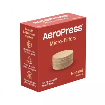 AeroPress Χάρτινα μικροφίλτρα Natur 200 τεμ.