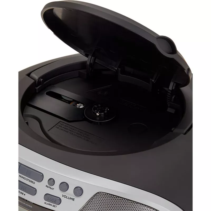 Aiwa BBTU-400SL φορητό στερεοφωνικό σύστημα CD/FM RDS/USB/Bluetooth ασημί αναπαραγωγή MP3