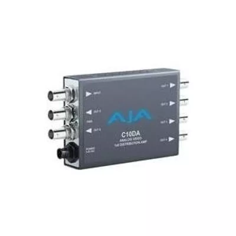 AJA C10DA 1x4 HD/SD-SDI ενισχυτής διανομής με Reclocking