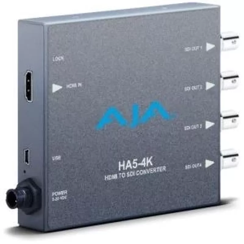 AJA HA5-4K Μετατροπέας HDMI σε 4K-SDI mini