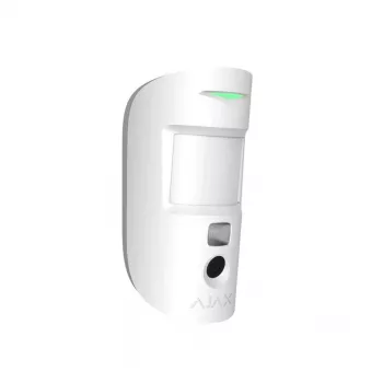 AJAX MotionCam Indoor (PhOD) White - PIR-Bewegungsmelder με κάμερα