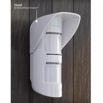 AJAX Προστατευτικό κάλυμμα για MotionProtect Outdoor (Λευκό)