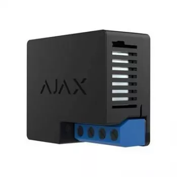 Ajax WallSwitch Smart Relay διακόπτης τοίχου μαύρο