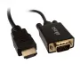 Akasa AK-CBHD26-20BK Καλώδιο Προσαρμογέα HDMI σε VGA 2m Μαύρο