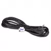 Akyga AK-PC-06A Καλώδιο τροφοδοσίας CEE 7/7 σε IEC C13, 3 m, μαύρο