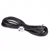 Akyga AK-PC-06A Καλώδιο τροφοδοσίας CEE 7/7 σε IEC C13, 3 m, μαύρο