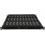 ALANTEC 19 ίντσες 1U συρτάρι 570mm βάθος, μαύρο, στερέωση 4 σημείων