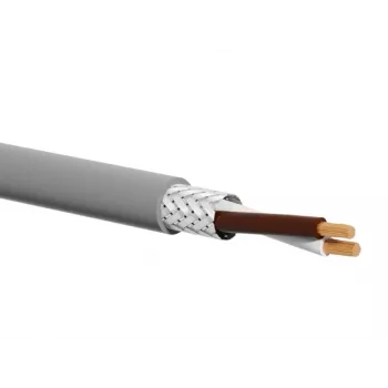 ALANTEC Καλώδιο ελέγχου LiYCY 2x0,75 mm² PVC γκρι 500 m
