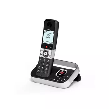 ALCATEL 8517110010 ασύρματο τηλέφωνο DECT με 2 ακουστικά, οθόνη 1,5 ιντσών amber και τηλεφωνικό κατάλογο