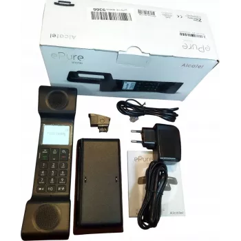 Alcatel ePure Iconic ασύρματο τηλέφωνο DECT (μαύρο)