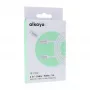 ALKAYA Speed Flex Πλεκτό Καλώδιο Δεδομένων 65W 1m Λευκό (CL-60006)