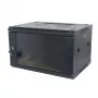 ALLNET 19 ιντσών Επιτοίχιο ντουλάπι 15U 1 τεμ. Βάθος 600mm Μαύρο Flat Pack σειρά SMA