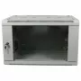 ALLNET 19 ιντσών Επιτοίχιο ντουλάπι 9U 1 τεμ. Βάθος 450mm Ανοιχτό γκρι Flat Pack σειρά SMA