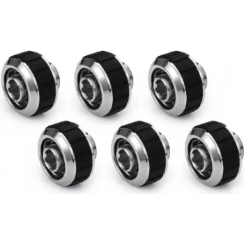 Alphacool Apex Grip Εξάρτημα συμπίεσης 16/10mm G1/4 Χρώμιο - συσκευασία 6 τεμ. 14924