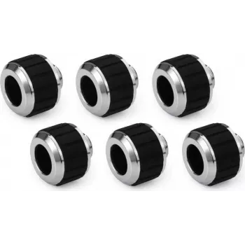 Alphacool Apex Grip Σύνδεσμος συμπίεσης HardTube 13mm G1/4 Χρώμιο - συσκευασία 6 τεμ. 14927