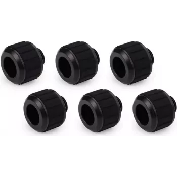 Alphacool Apex Grip Ρακόρ Συμπίεσης HardTube 13mm G1/4 - Μαύρο, Συσκευασία 6 Τεμ. 14926