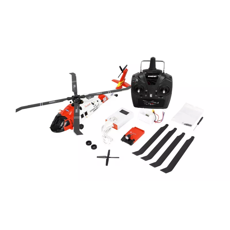 Amewi UH60 Black Hawk Coastguard Ελικόπτερο 6G/3D RTF