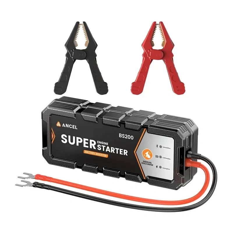 ANCEL BS200 Εκκινητής κινητήρα 2000A 16000mAh 12V Jump Starter