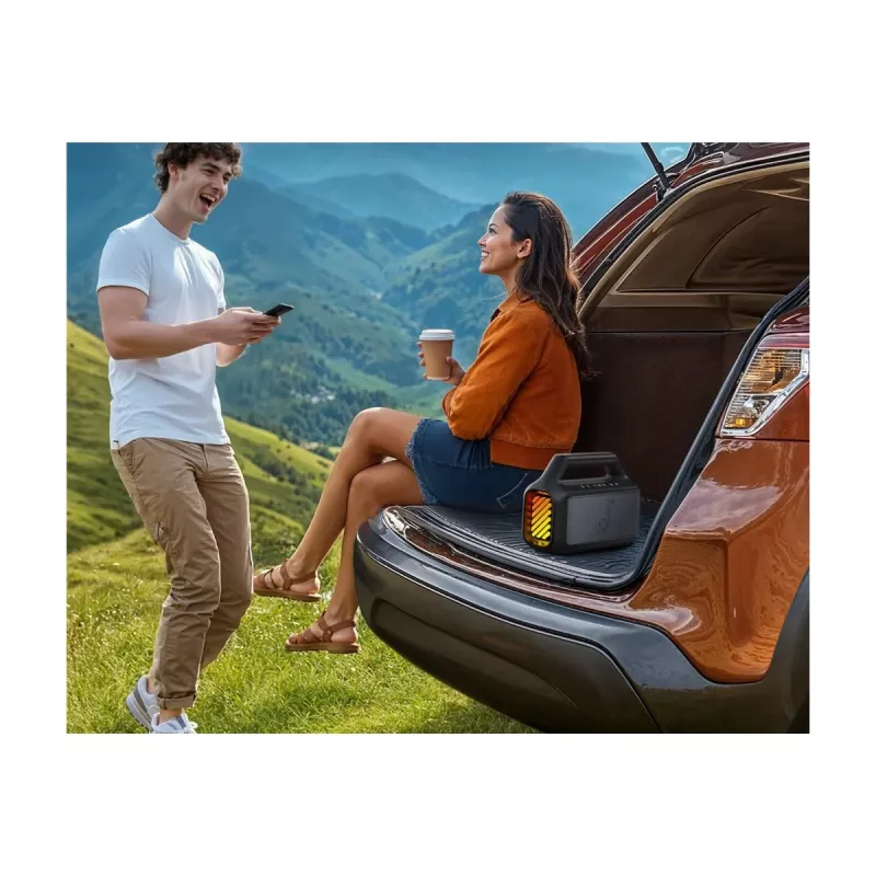 Anker Soundcore Boom 2 φορητό ηχείο Bluetooth, 80 W, αδιάβροχο, μαύρο